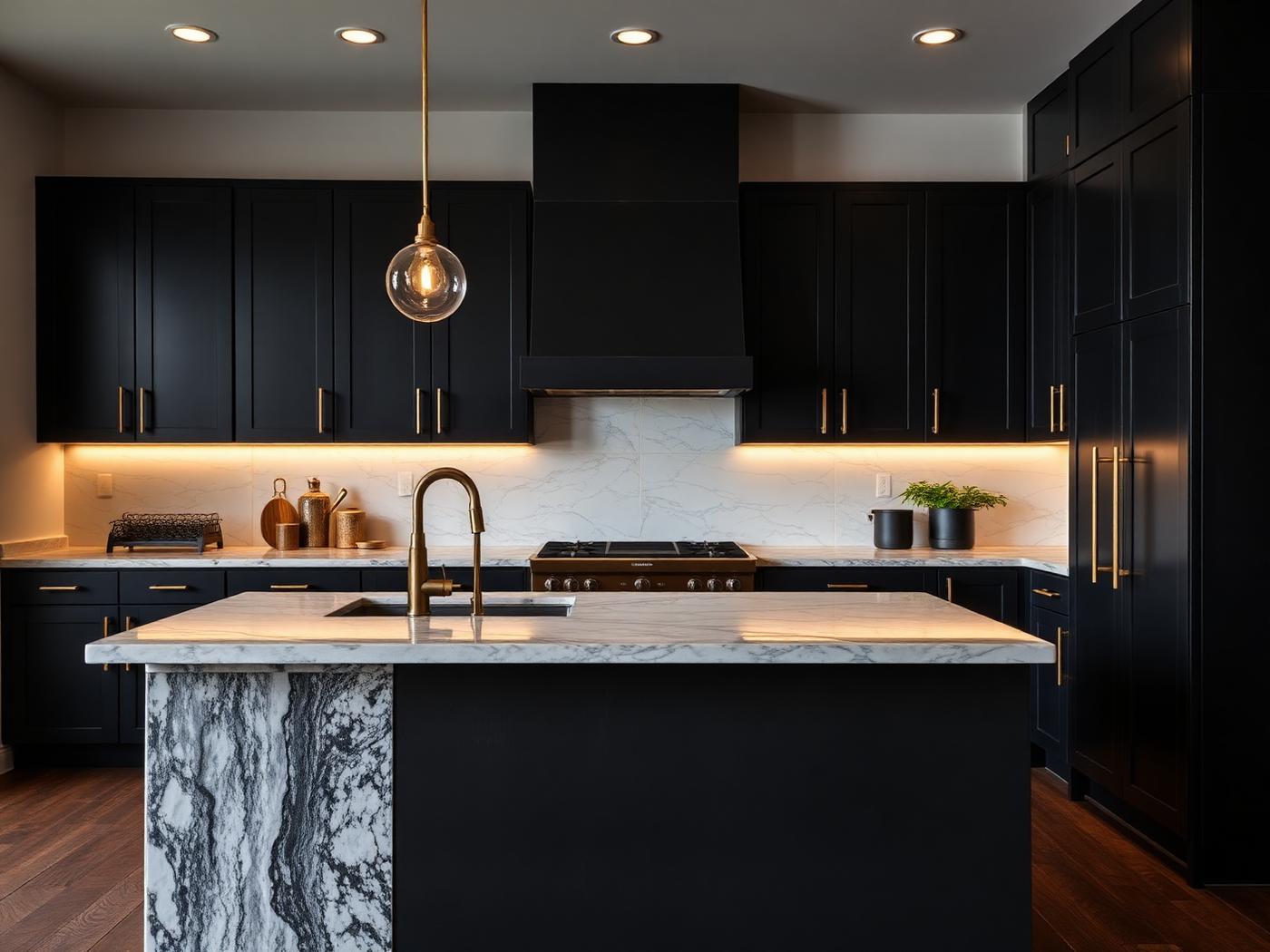 Modern Kitchen Transformation — concept sample photography